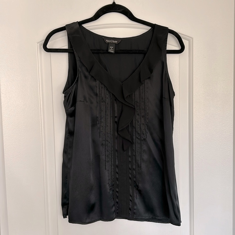 WHBM silk tank top